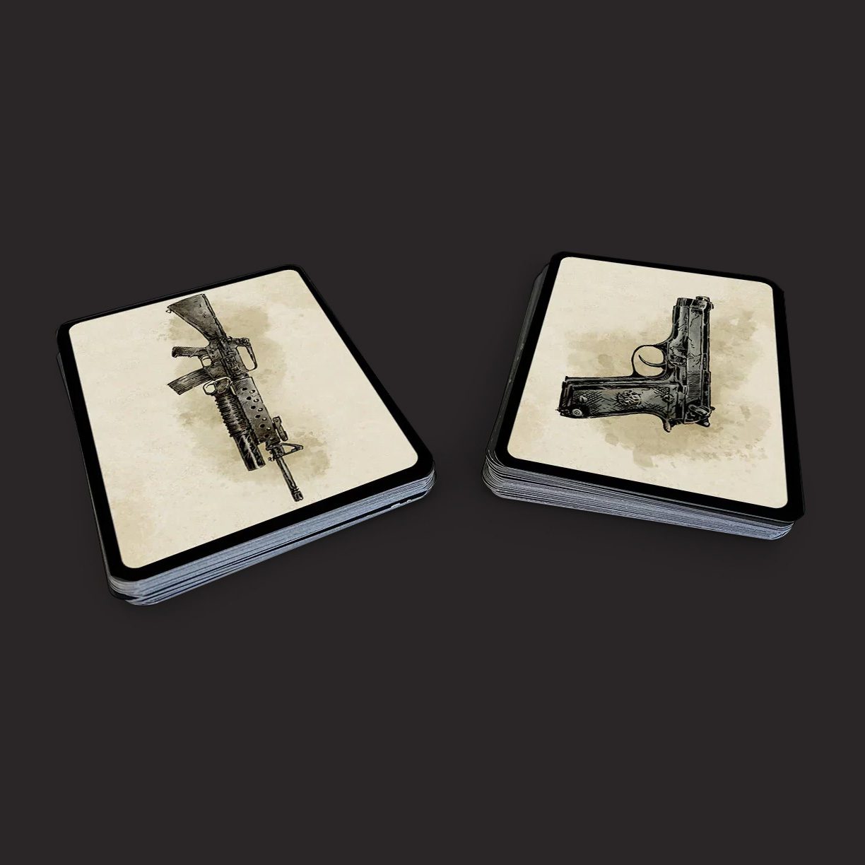 Twilight: 2000 RPG Weapon Cards deck