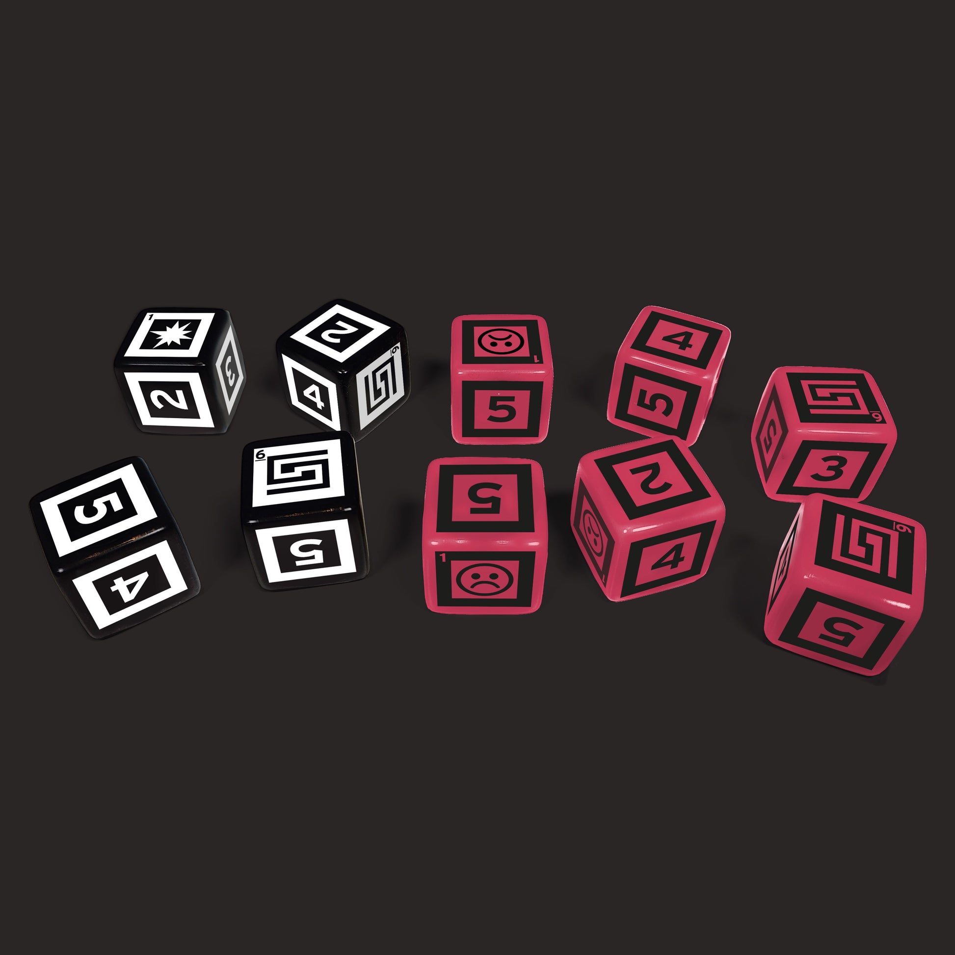 The Electric State Roleplaying Game custom dice set