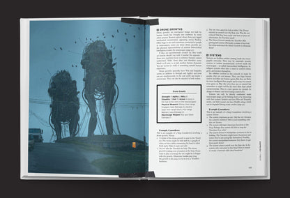 The Electric State core rulebook interior spread 6