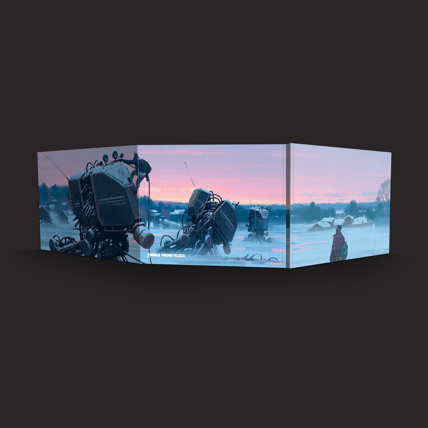 Things from the Flood RPG, GM Screen gamemaster screen exterior panels
