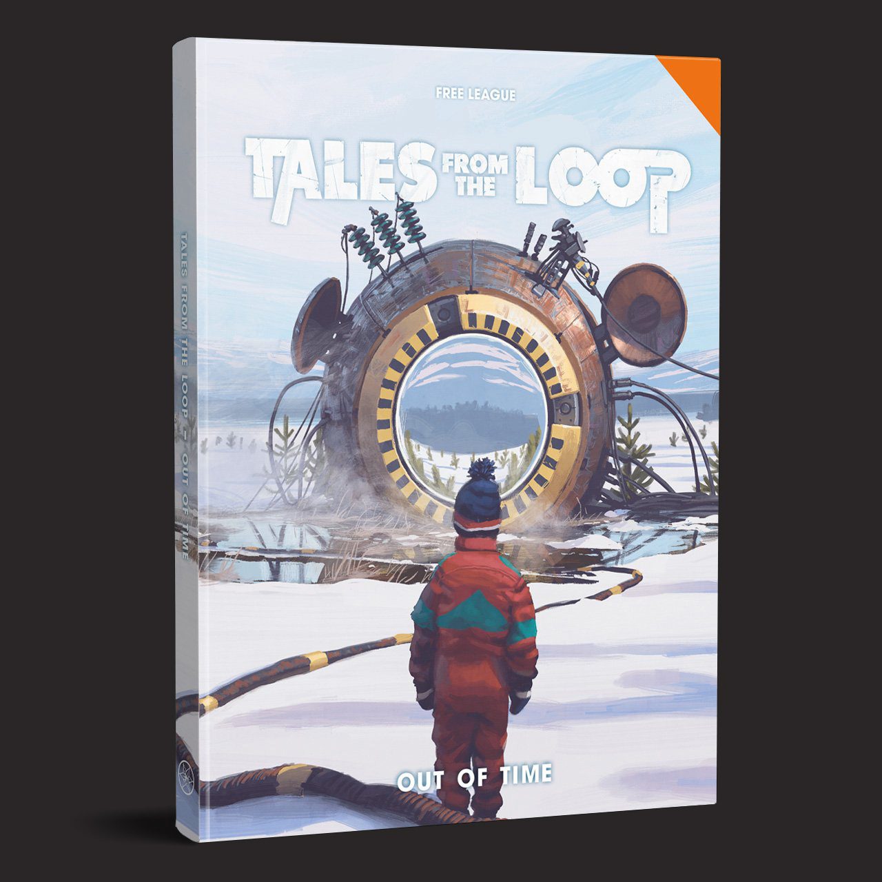 Tales from the Loop RPG, Out of Time Mystery Compendium front cover and product presentation
