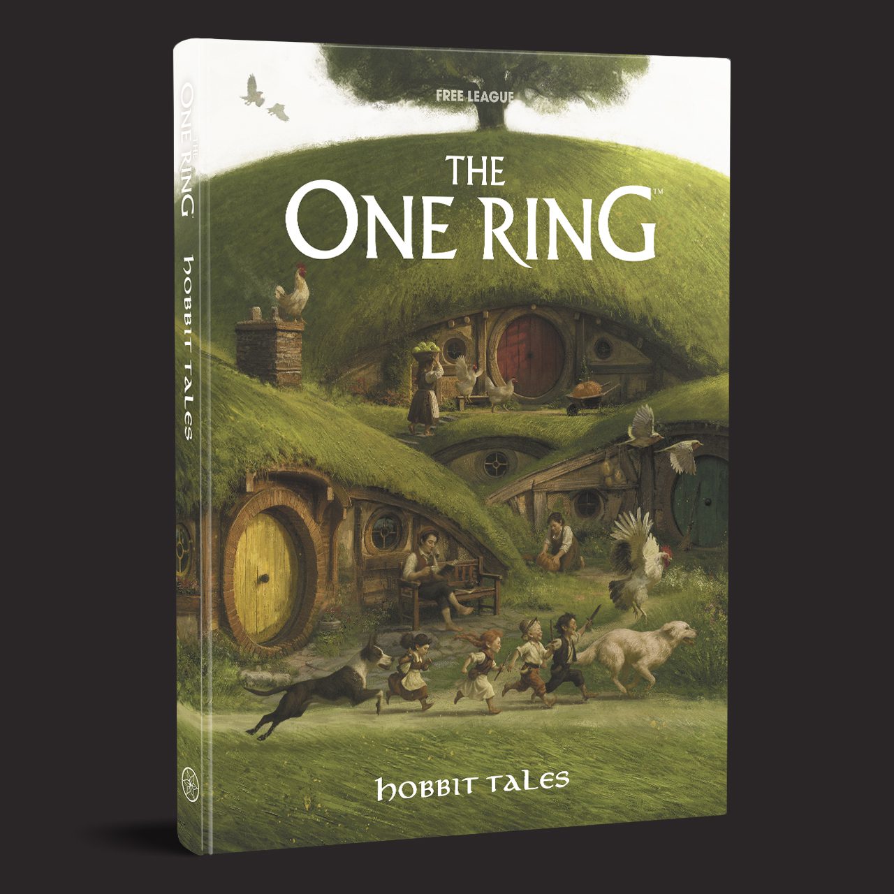 The One Ring RPG, Hobbit Tales front cover and product presentation