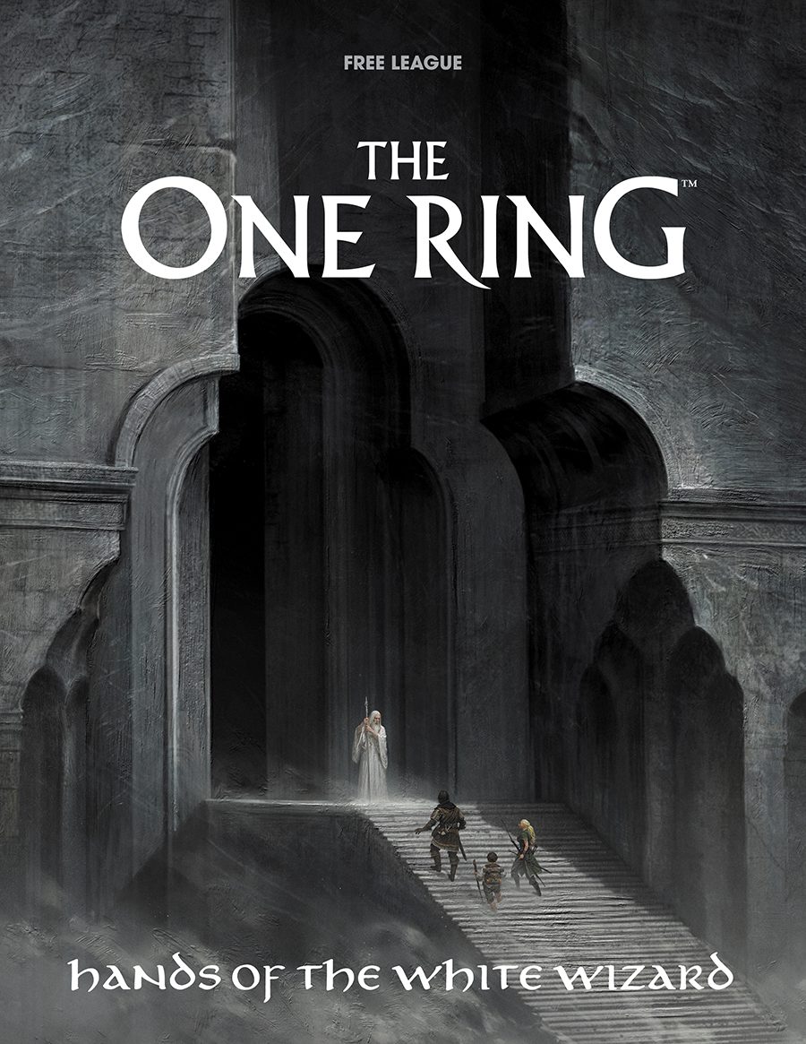 The One Ring RPG, Hands of the White Wizard front cover