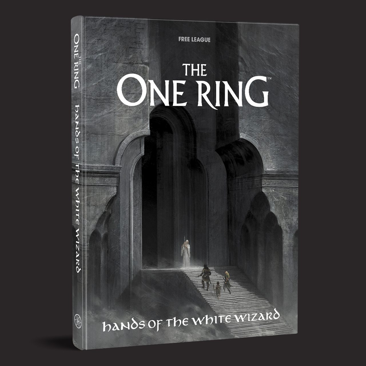 The One Ring RPG, Hands of the White Wizard front cover and product presentation