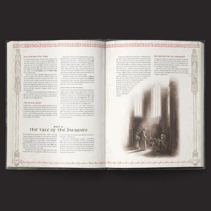 The One Ring RPG, Hands of the White Wizard interior rules and artwork spread 5