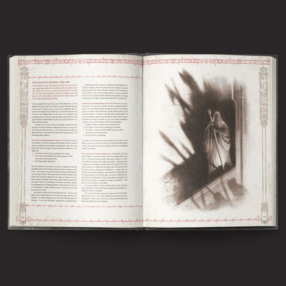 The One Ring RPG, Hands of the White Wizard interior rules and artwork spread 6