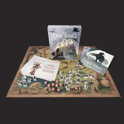 The One Ring Over Hill and Under Hill Starter Set Contents