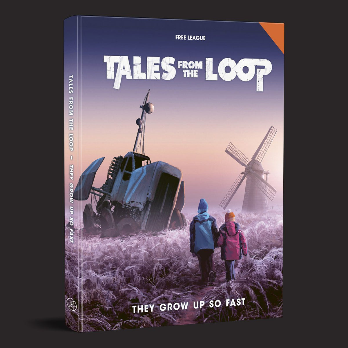 Tales from the Loop RPG, They Grow Up So Fast front cover and product presentation
