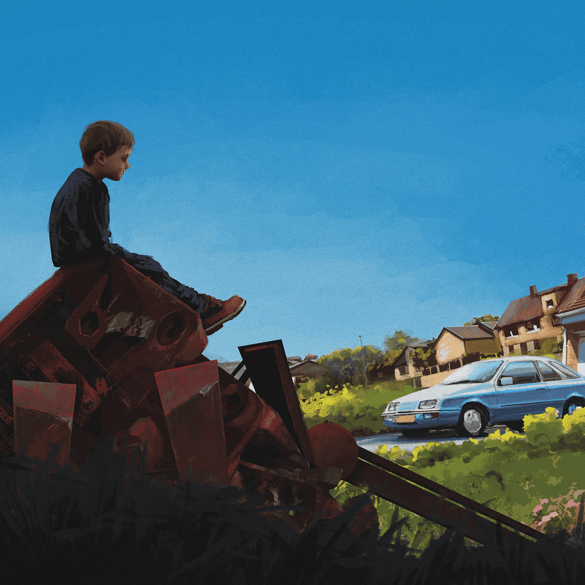 Tales from the Loop RPG, They Grow Up So Fast interior artwork