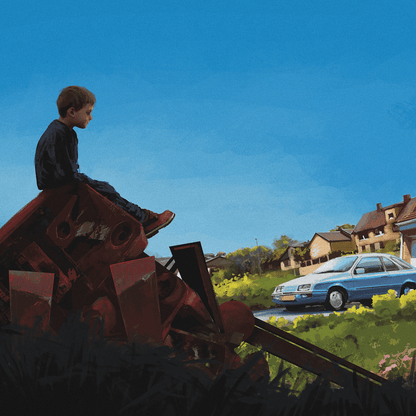 Tales from the Loop RPG, They Grow Up So Fast interior artwork
