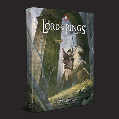 The Lord of the Rings RPG 5e, Core Rulebook front cover and product presentation