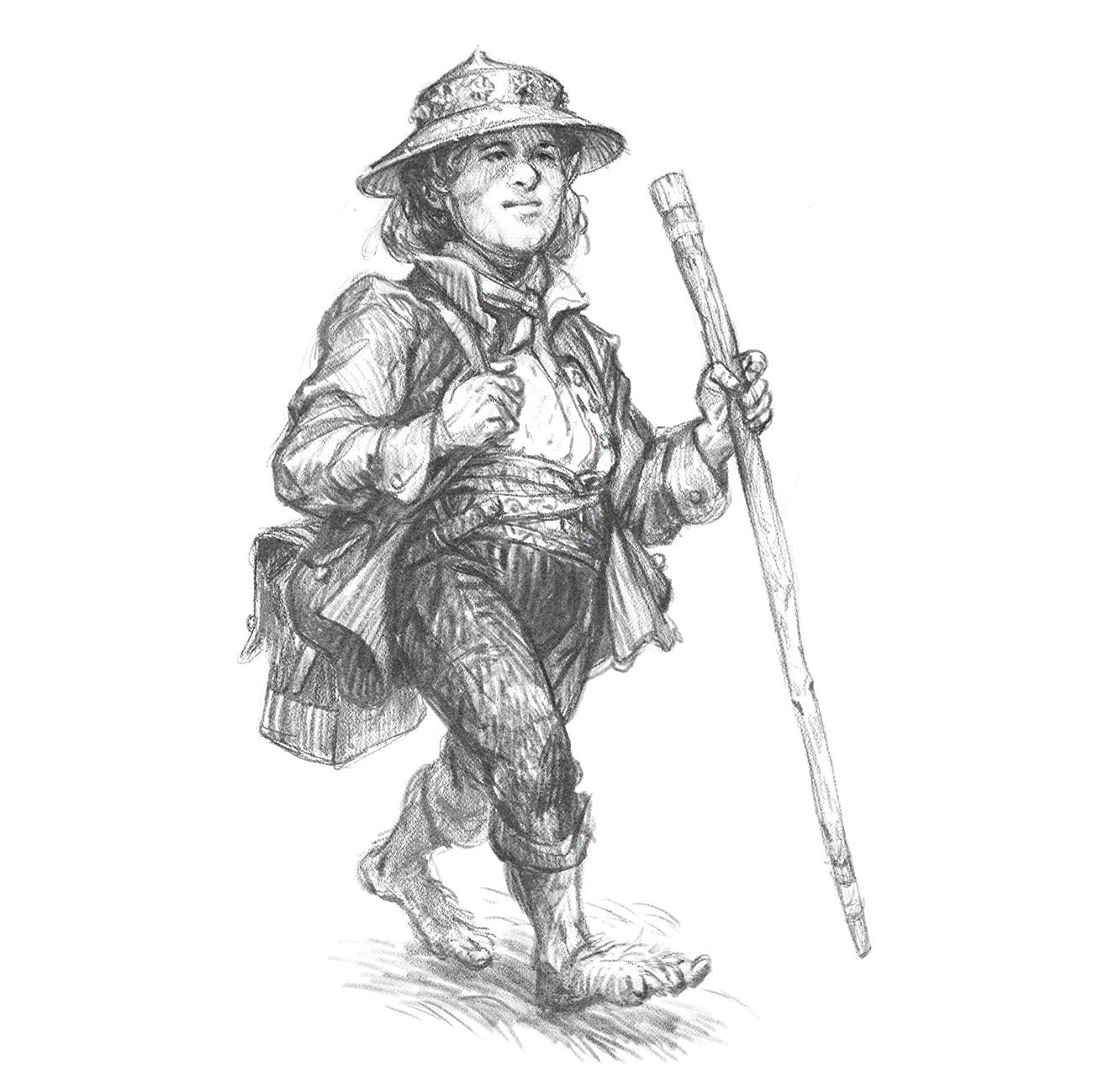 The Lord of the Rings RPG 5e, Shire Adventures interior artwork view 5