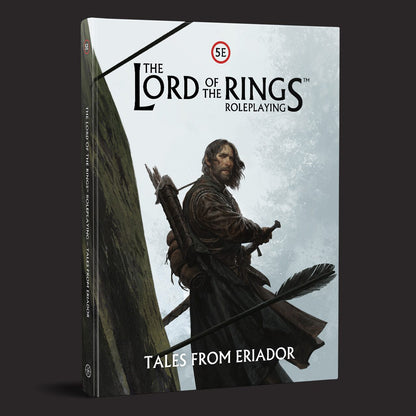 The Lord of the Rings RPG 5e, Tales From Eriador front cover and product presentation