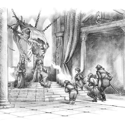 The One Ring RPG, Tales From the Lone-lands interior artwork view 5