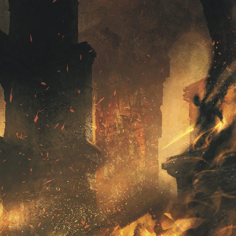 The One Ring RPG, Moria Through the Doors of Durin interior artwork view 4
