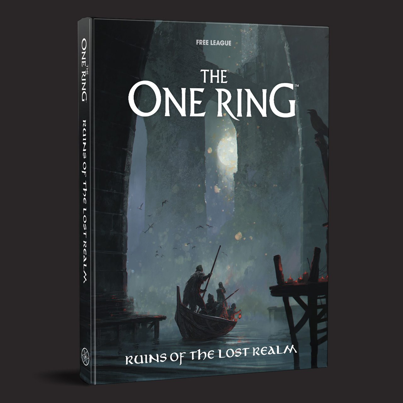 The One Ring RPG, Ruins of the Lost Realm front cover and product presentation