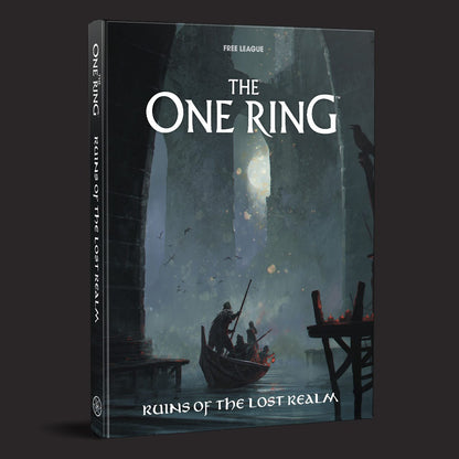 The One Ring RPG, Ruins of the Lost Realm front cover and product presentation