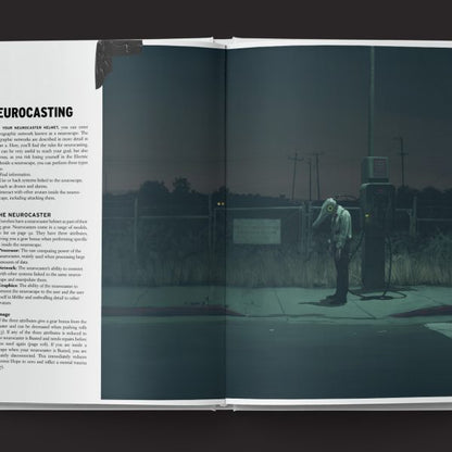 The Electric State RPG - Core Rulebook Page Spread