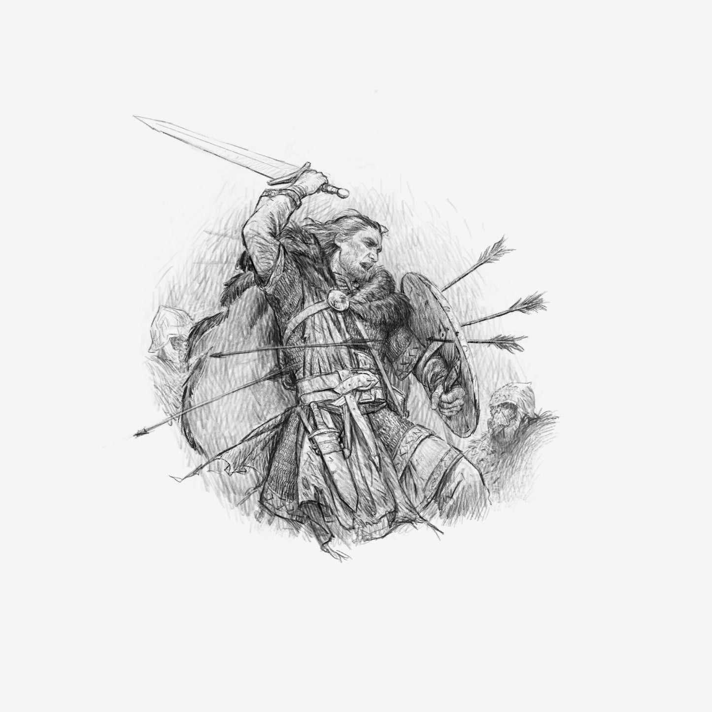 The One Ring RPG, Core Rules Ranger virtue artwork