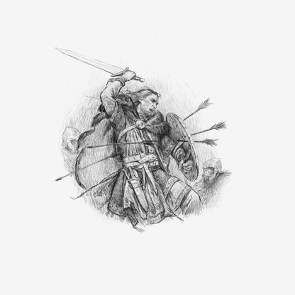 The One Ring RPG, Core Rules Ranger virtue artwork