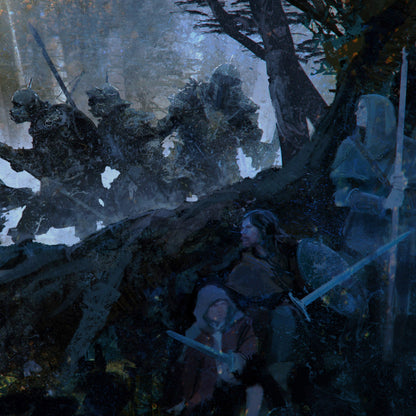 The One Ring RPG, Core Rules Orc patrol artwork