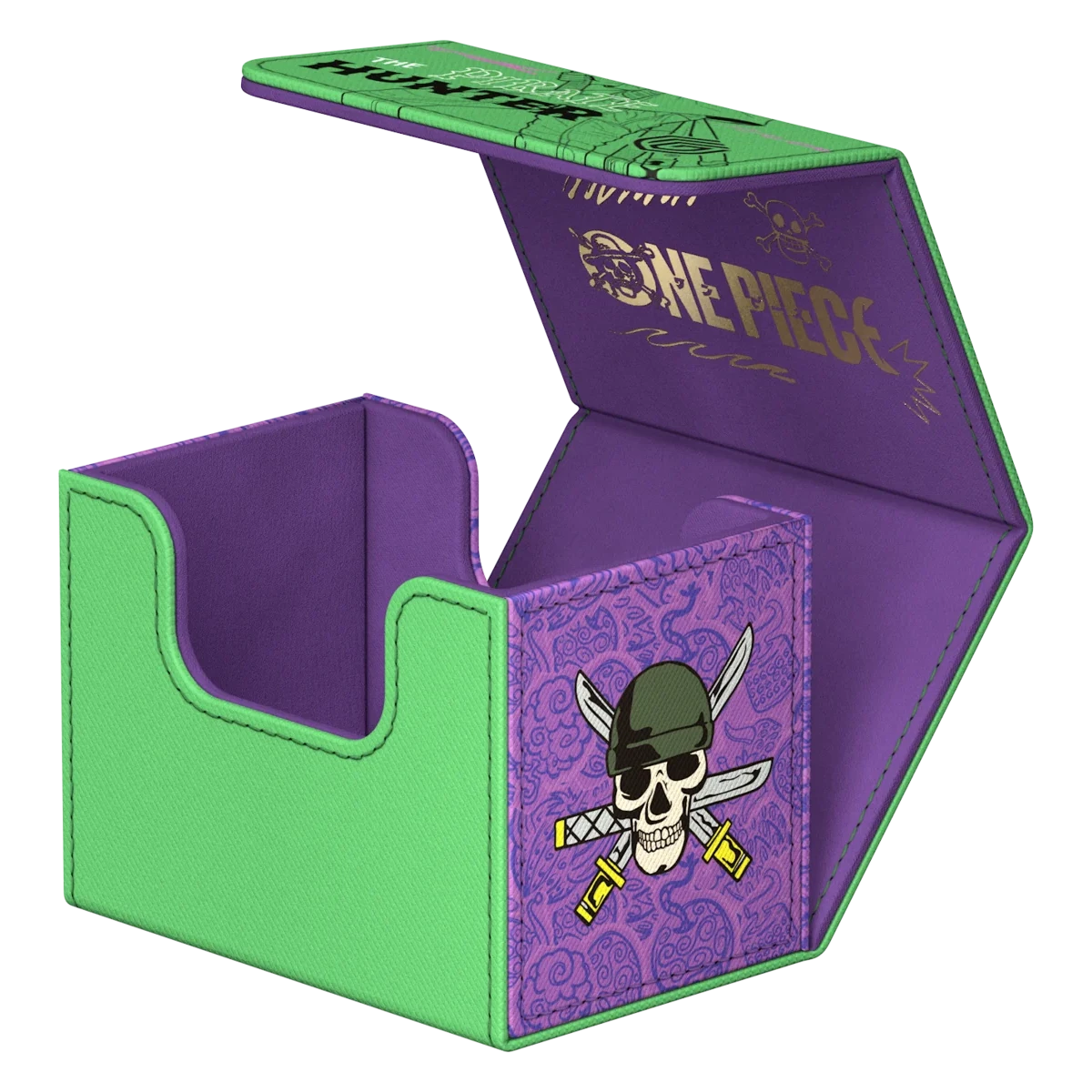 Green Roronoa Zoro deck box