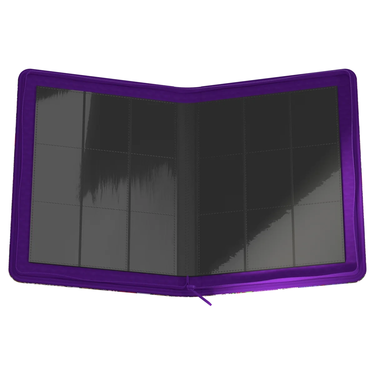 One Piece binder with side-loading pages