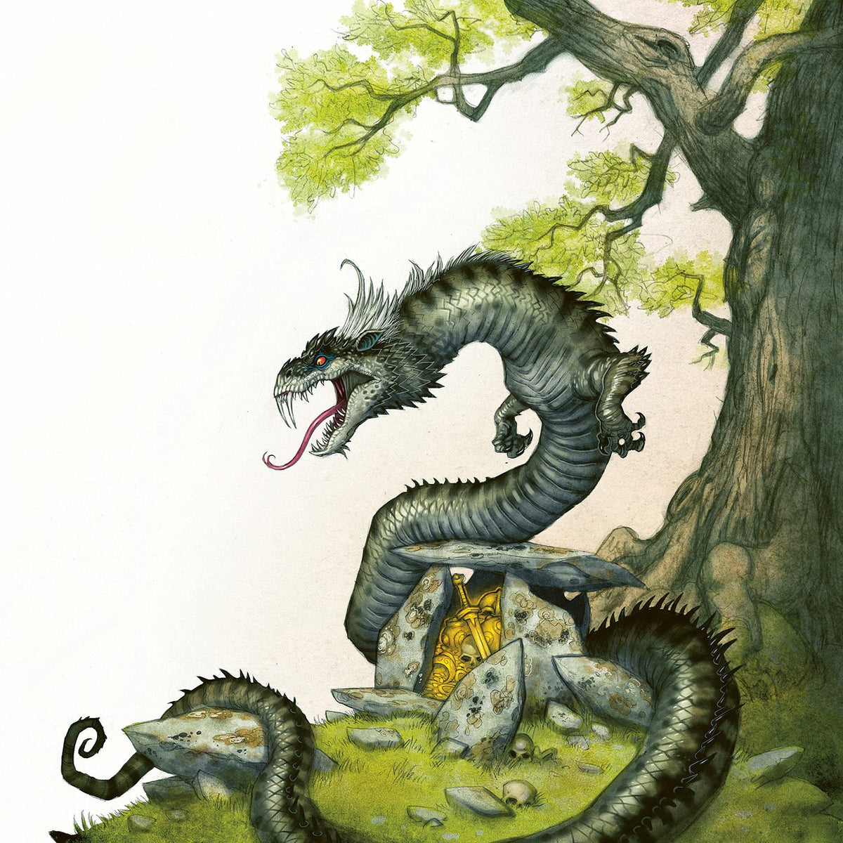 Vaesen The Lost Mountain Saga interior artwork