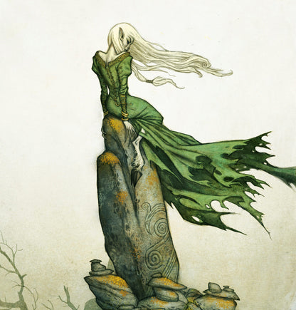 Vaesen Mythic Britain and Ireland Glaistig illustration