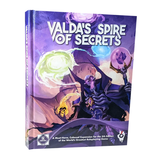 Valda's Spire of Secrets 5E hardcover book