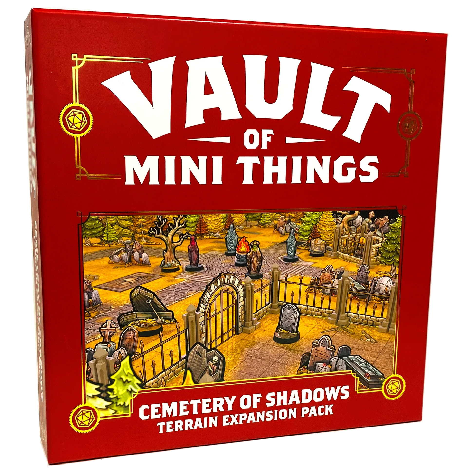 Vault of Mini Things Cemetery of Shadows - Terrain Expansion Pack Front