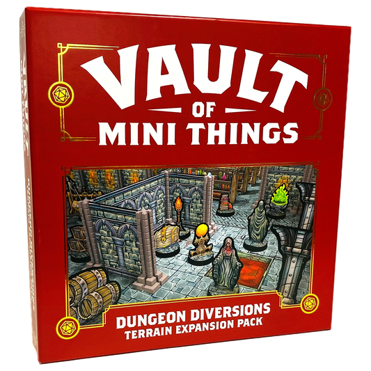 Vault of Mini Things Dungeon Diversions - Terrain Expansion Pack Front