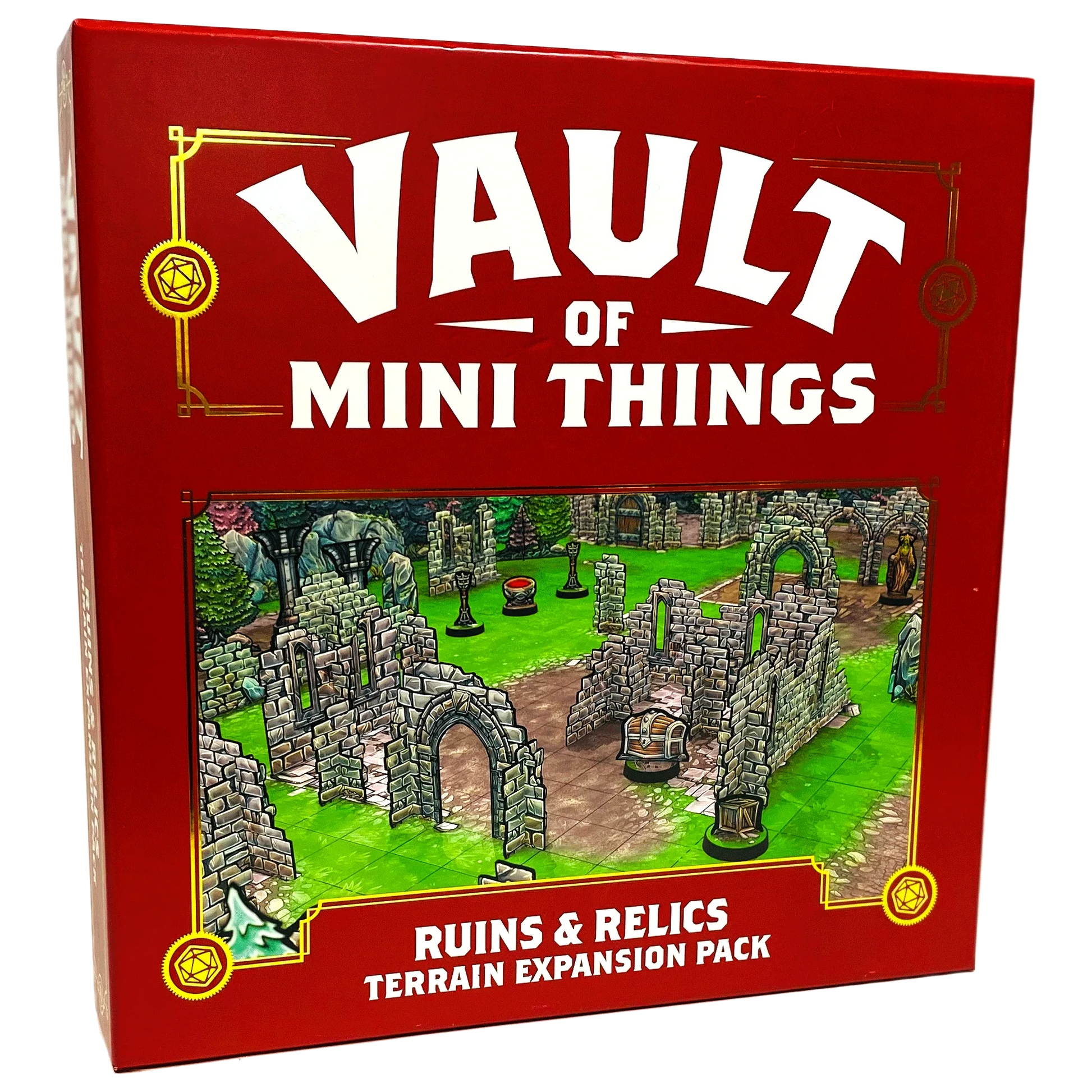 Vault of Mini Things Ruins & Relics - Terrain Expansion Pack Front