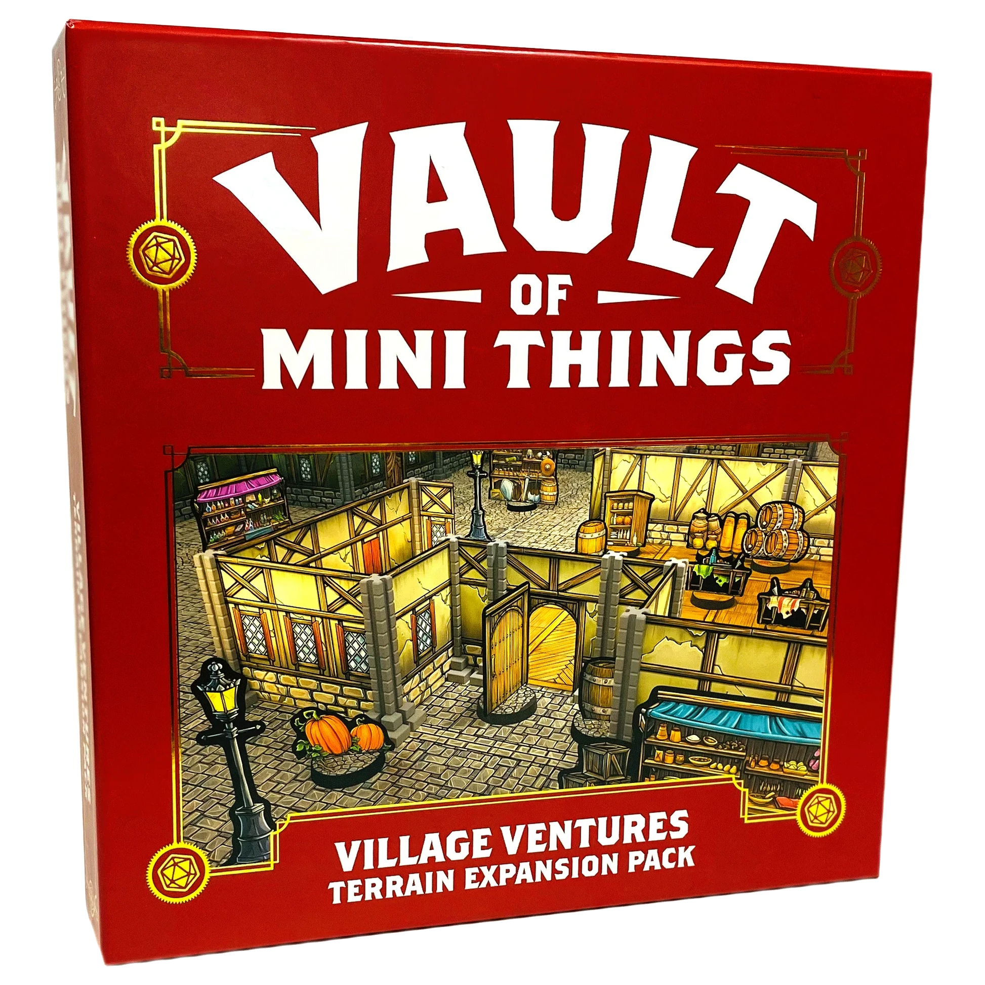 Vault of Mini Things Village Ventures - Terrain Expansion Pack Front