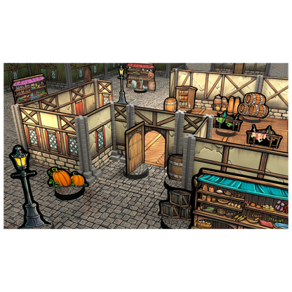 Vault of Mini Things Village Ventures - Terrain Expansion Pack Example