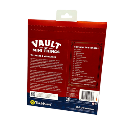 Vault of Mini Things Villagers & Vigilantes - Standee Expansion Pack Back