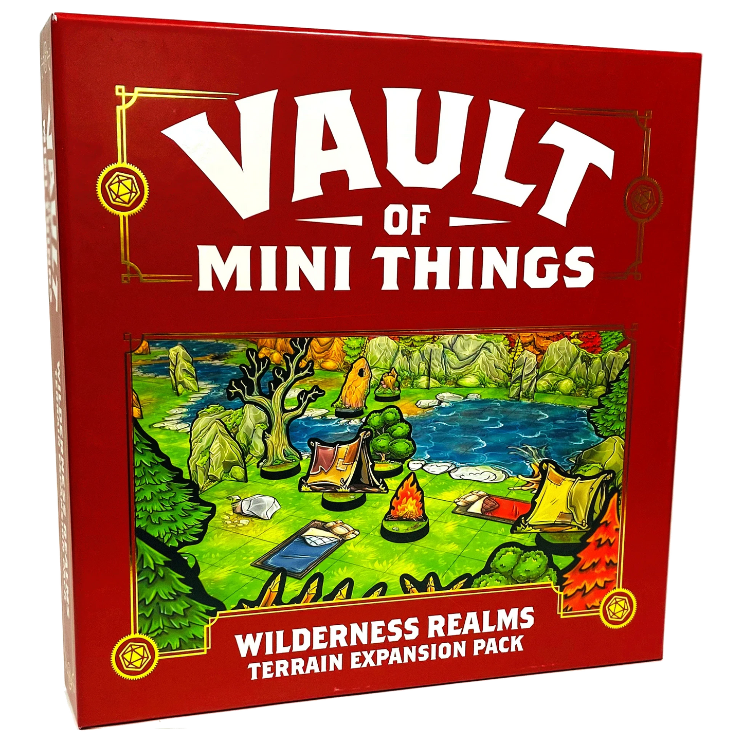 Vault of mini things Wilderness Realms - Terrain Expansion Pack Front