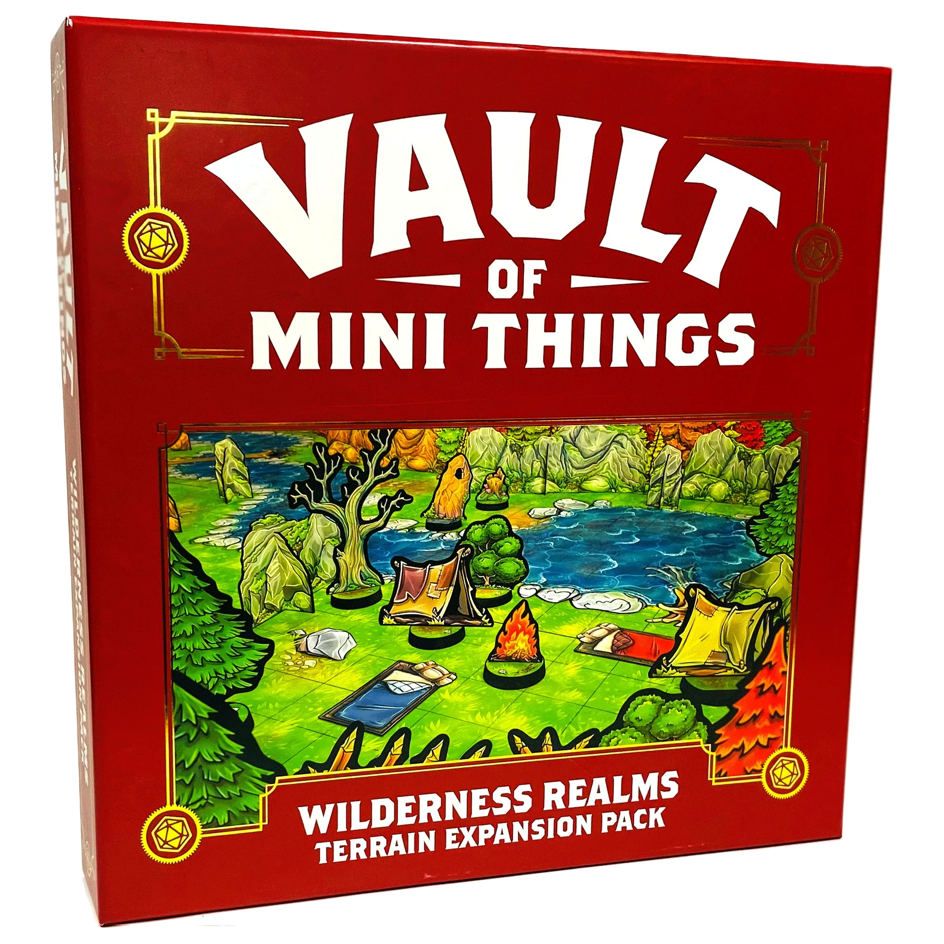 Vault of mini things Wilderness Realms - Terrain Expansion Pack Front