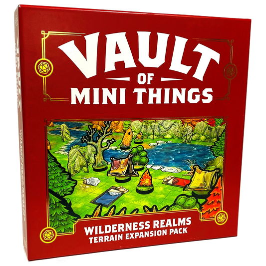 Vault of mini things Wilderness Realms - Terrain Expansion Pack Front
