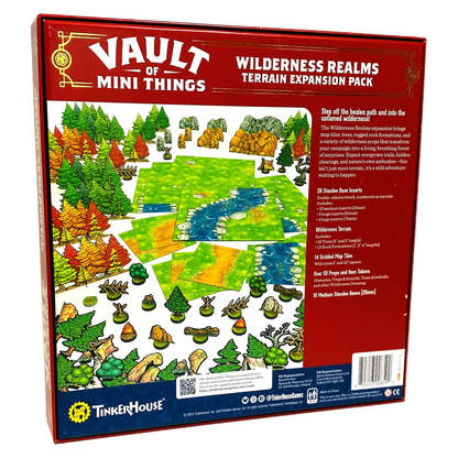 Vault of mini things Wilderness Realms - Terrain Expansion Pack Back