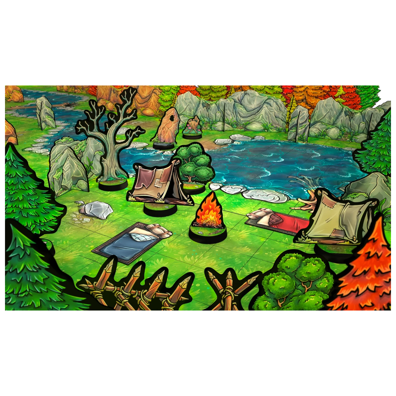 Wilderness Realms - Terrain Expansion Pack usage example