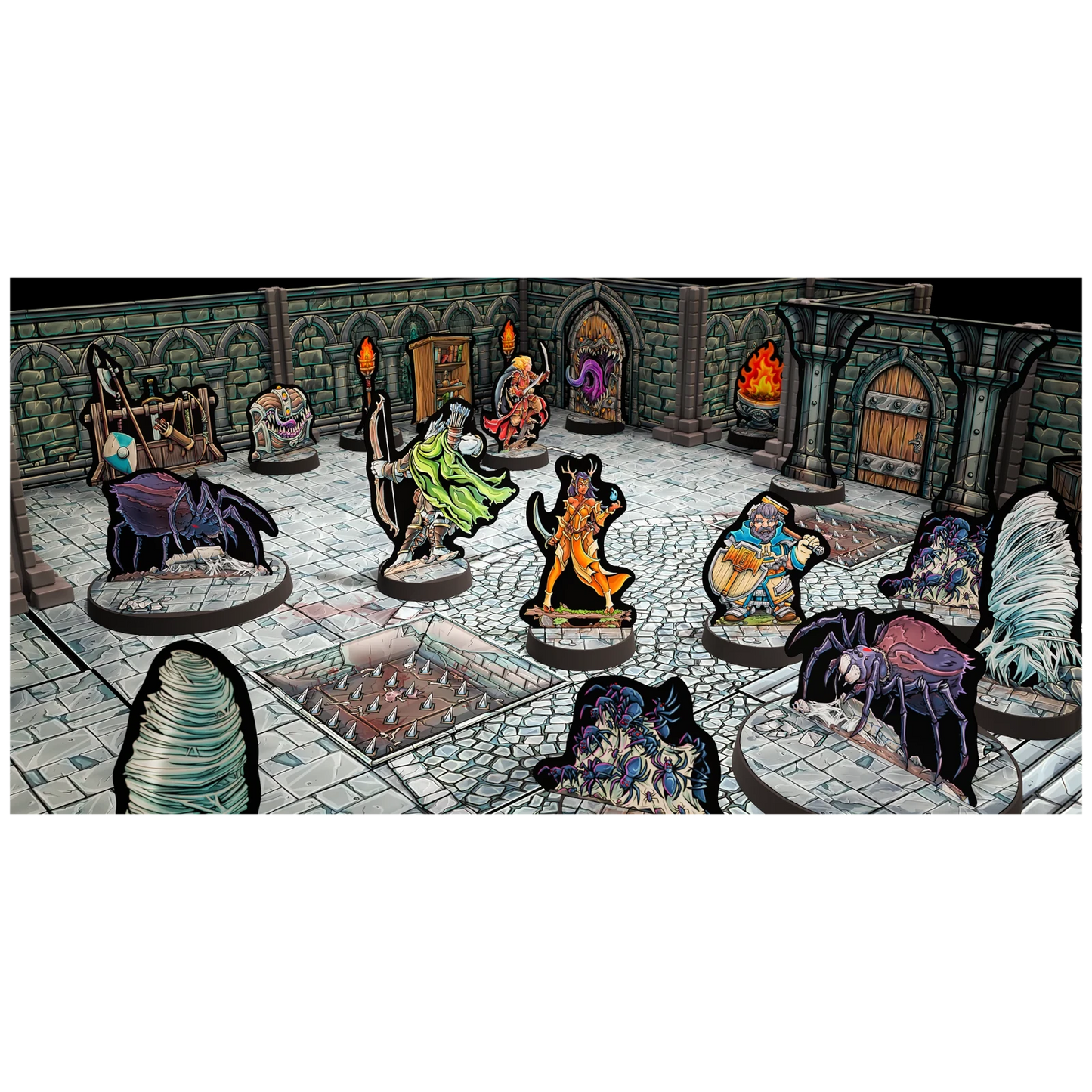 Vault of Mini Things dungeon battle