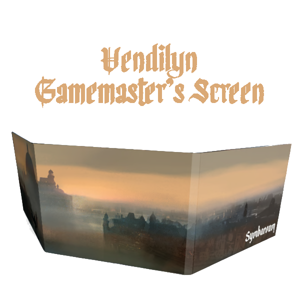 Symbaroum RPG Vendilyn Gamemaster Screen