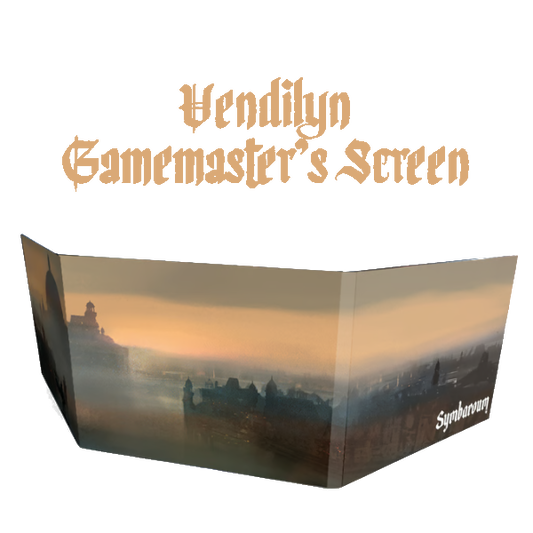 Symbaroum RPG Vendilyn Gamemaster Screen