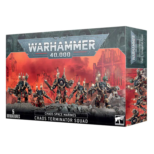 Chaos Space Marines: Terminators Warhammer 40,000 miniature kit