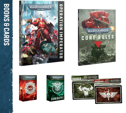 Warhammer 40k Armageddon Operation Imperator Core Rules and Cards