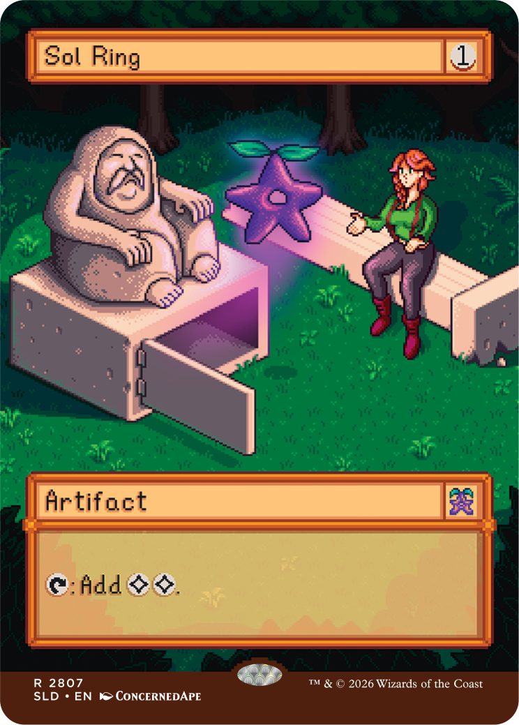 MTG Secret Lair Stardew Valley Non-Foil - Sol Ring