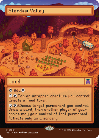 MTG Secret Lair Stardew Valley Non-Foil - Stardew Valley