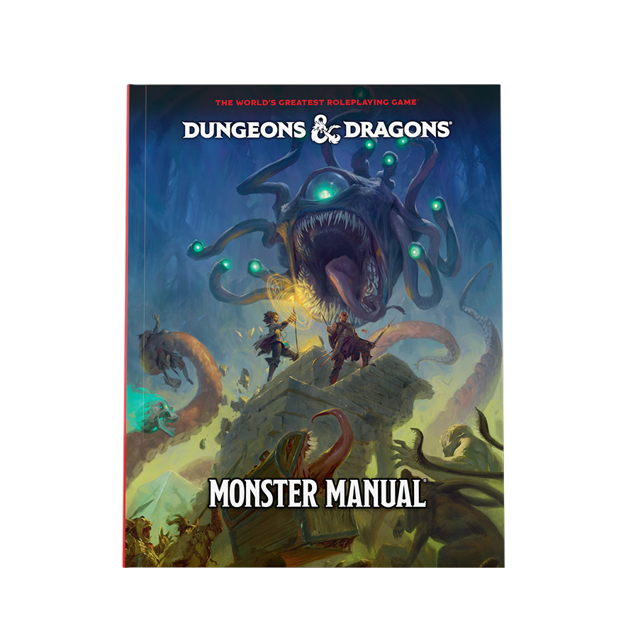D&D 2024 Monster Manual Physical + D&D Beyond Download Code