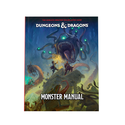 D&D 2024 Monster Manual Physical + D&D Beyond Download Code